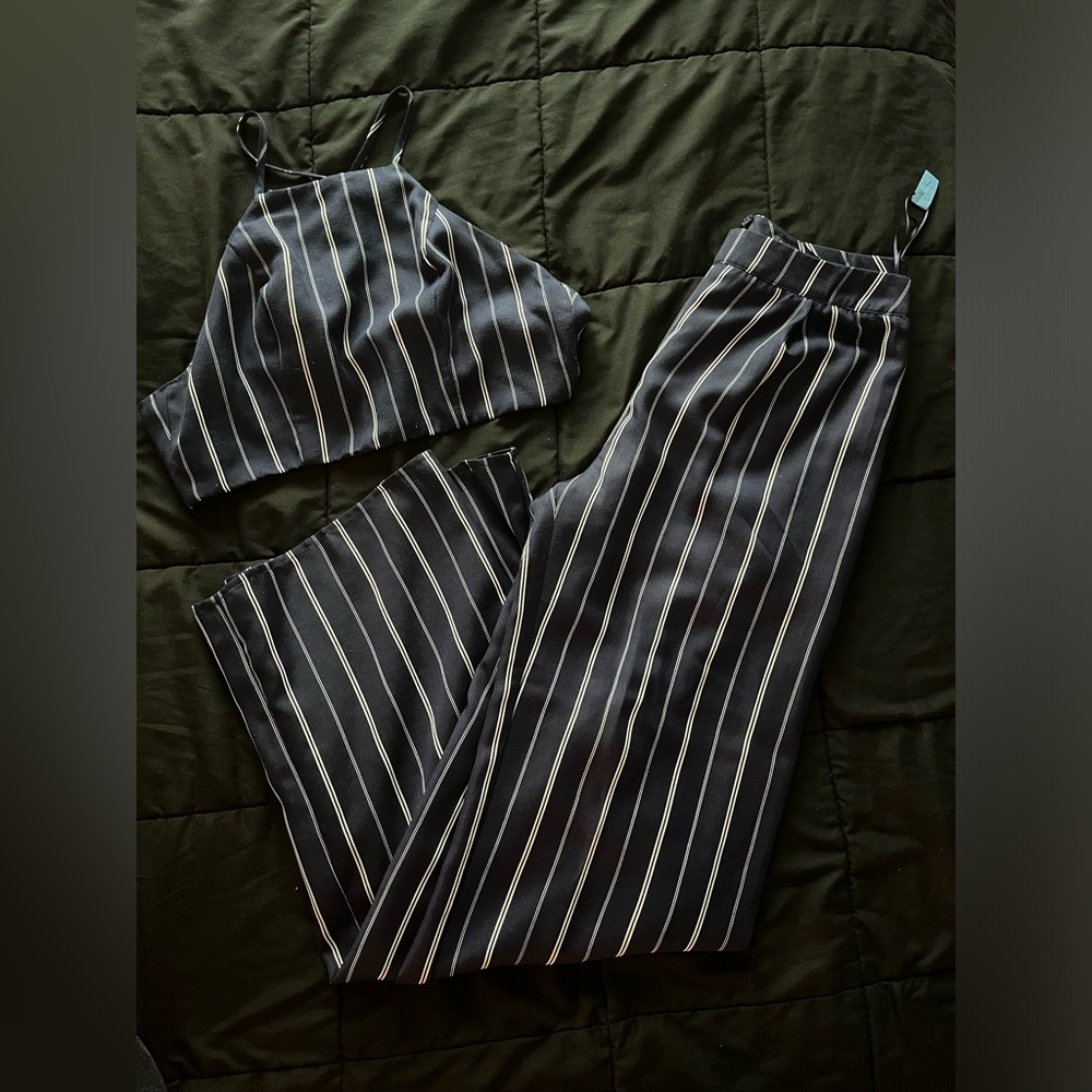 Striped matching set